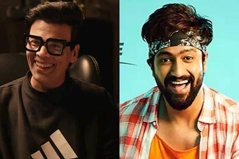 Karan Johar and Vicky Kaushal