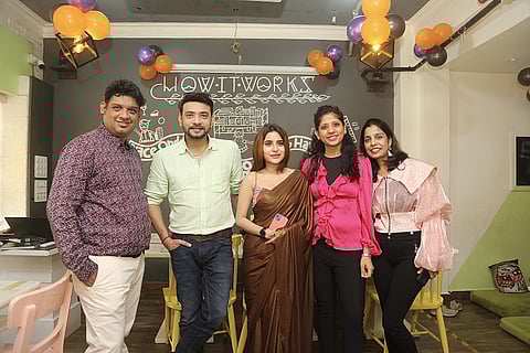 (L-R) Gaurav, Ishan, Maadhurima, Garima, Pooja