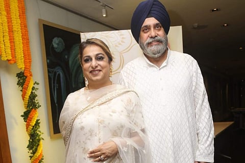 The hosts Gurbir and Satnam