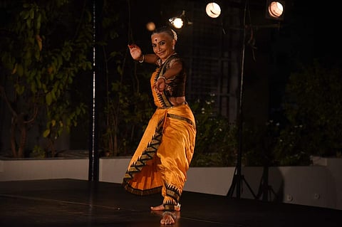 Bijayini Sathpathy on stage