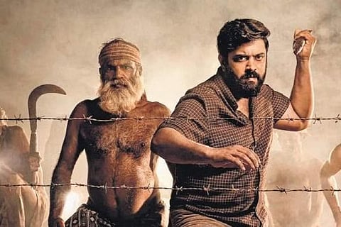 Trailer poster of Nivin Pauly-starrer Padavettu