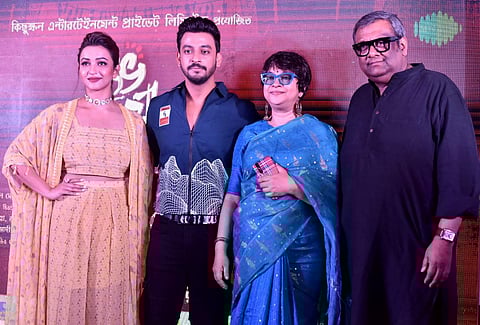 (L-R) Koushani, Bonny, Churni, Kaushik