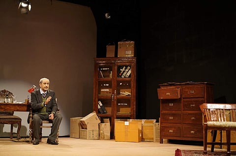 A scene from the play