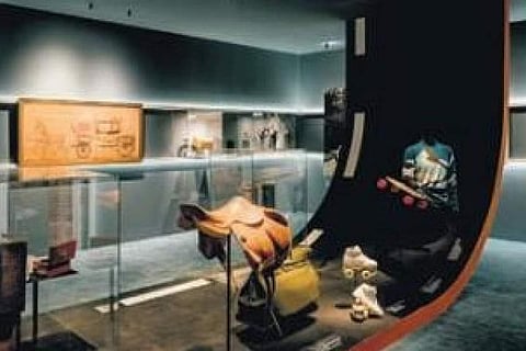 Hermes Heritage in Motion exhibition in Mumbai