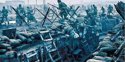 Still from All Quiet on the Western Front