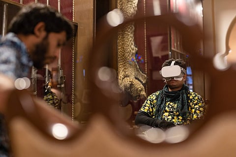 VR showcase by MUTEK at Magnetic Fields Festival 2022