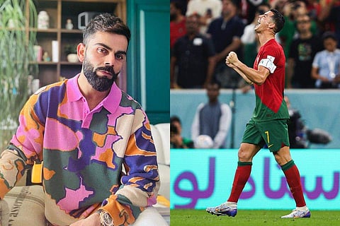 Virat Kohli pens heartfelt note for ‘greatest of all time’ footballer Cristiano Ronaldo