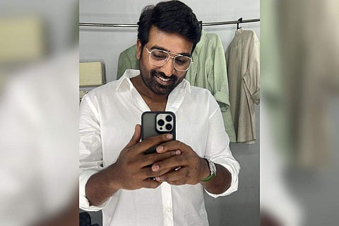 Vijay Sethupathi shares a selfie of his transformation on social media