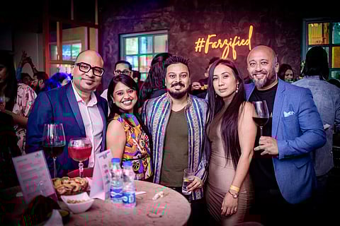 (L-R) Prithviraj, Priya, Abhishek, Alila and Ayan