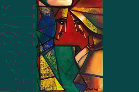 Painting by Paresh Maity