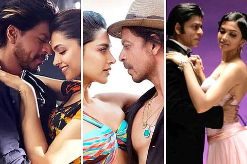 Songs featuring Deepika Padukone and Shah Rukh Khan