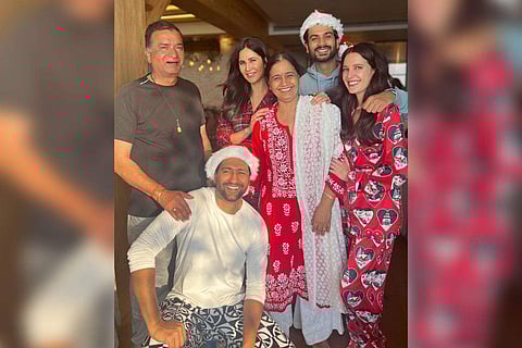 Vicky Kaushal and Katrina Kaif Christmas celebrations