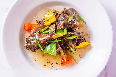 Hunan Black Pepper Roasted Duck, a dish from Oriental Duck Festival menu of Chowman