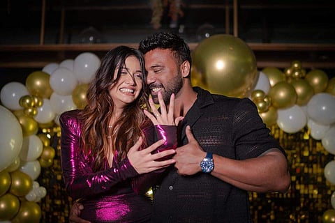 Divya Aggarwal announces her engagement to Apurva Padgaonkar on Instagram