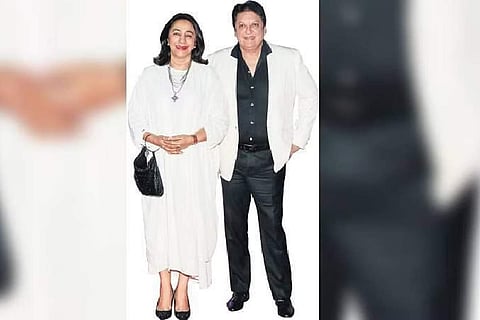 President of the Indian Television Academy, Anu Ranjan and actor Shashi Ranjan