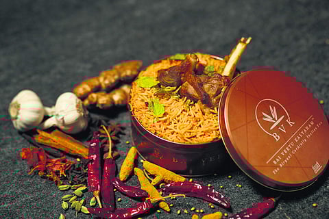 The BVK Mutton Biryani