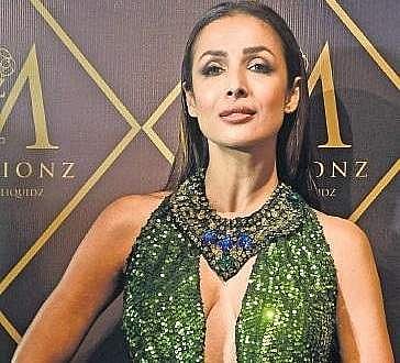 Malaika Arora wearing a Suneet Verma design