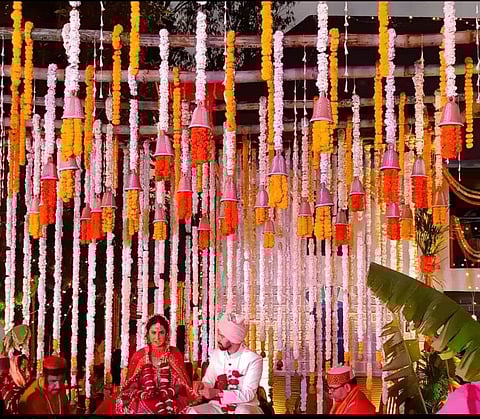 Vikrant Massey and Sheetal Thakur's wedding ceremony