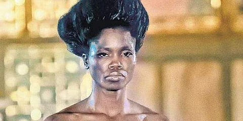 Aruna Goud's designs at London Fashion Week