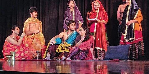 hotographs from ‘Devayani’, a play based on the ‘Mahabharata’