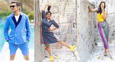 Denim Darzi's new edit with a pop of neon