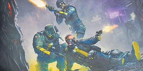 A still from ‘Tom Clancy’s Rainbow Six Extraction’