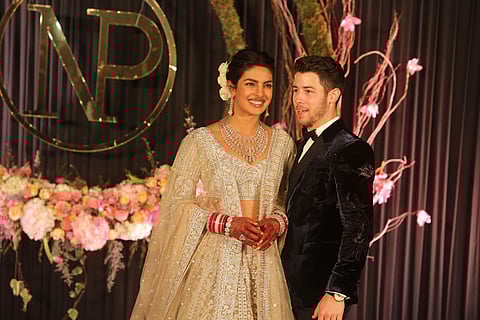 Priyanka Chopra and Nick Jonas celebrate Maha Sivaratri at their home in Los Angeles