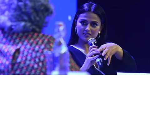 Actor Shraddha Srinath. (Photo | Ashwin Prasath, EPS)