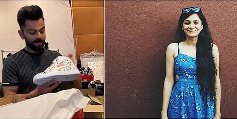 Virat Kohli and Mana Santhanam