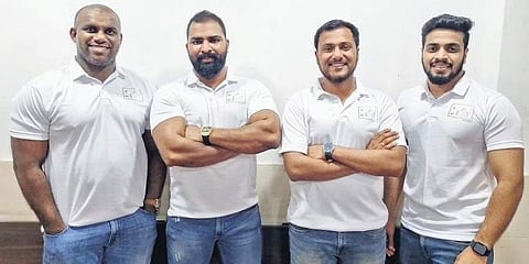 Team Fabeat — Ramji Das, Anit Nelson, Subin Sabu and Mathew Paul