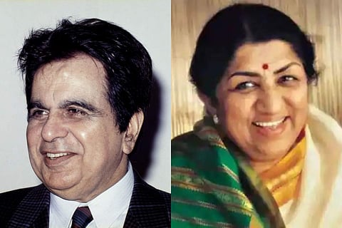 Dilip Kumar and Lata Mangeshkar