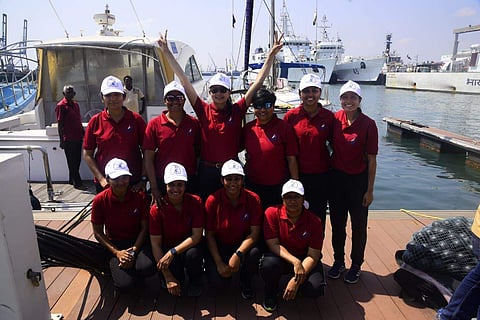 The first all-women crew of the Indian Army