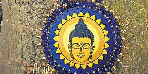 Arya Akhil's wooden jewellery