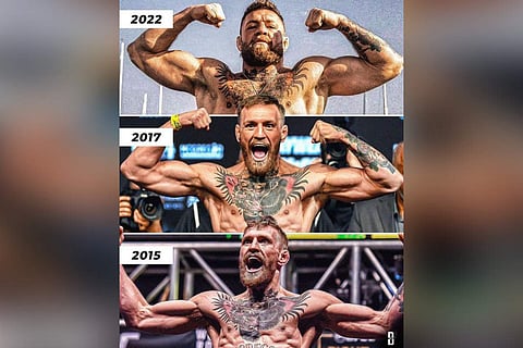 Conor McGregor’s body transformation