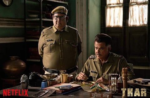 Anil Kapoor and Satish Kaushik