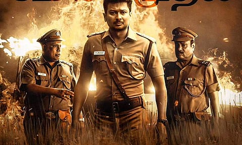 The poster of Nenjuku Needhi