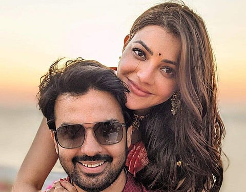 Kajal Aggarwal and Gautam Kitchlu