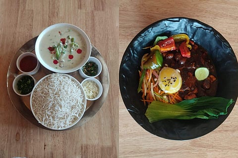 Dishes at Asian Treat