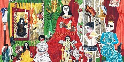 Courtesy: Sakshi-Gallery, Artworks to be showcased by different participating galleries at the IAF