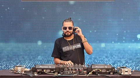 DJ Prince kept the crowd grooving