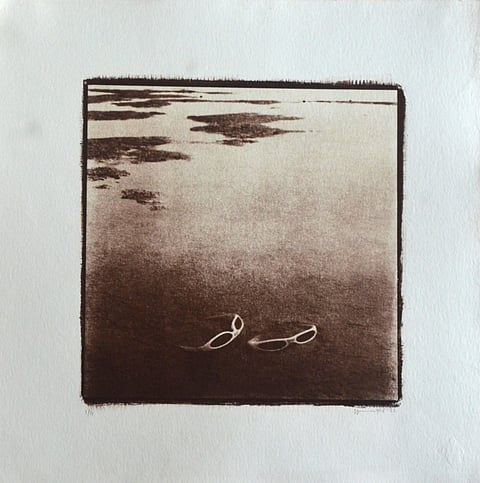 A display from the exhibition