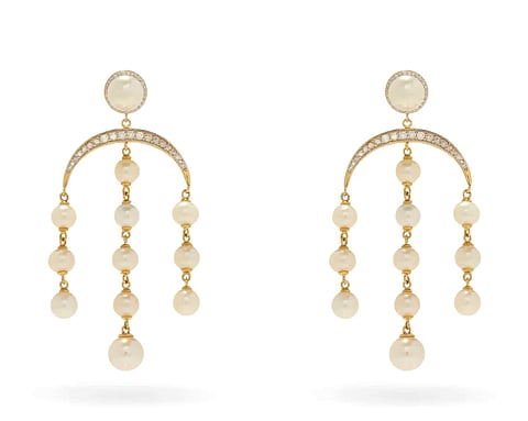 Celebrate Eid-Ul-Fitr with contemporary celestial-themed jewellery from Lune, Dhora and others