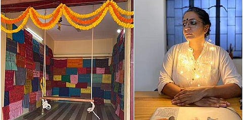 Namma Katte is a shutter shop space opened by Indu Antony (right)