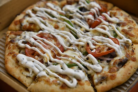 Mediterranean Goat Pizza