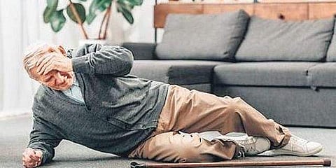 Stability crisis in senior citizens. Representational image