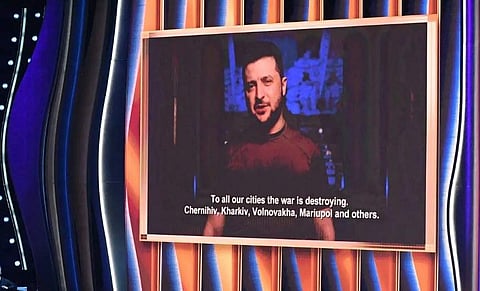 President Volodymyr Zelensky of Ukraine