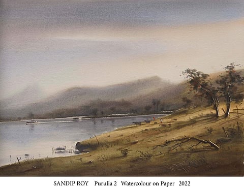 Painting by Sandip Roy