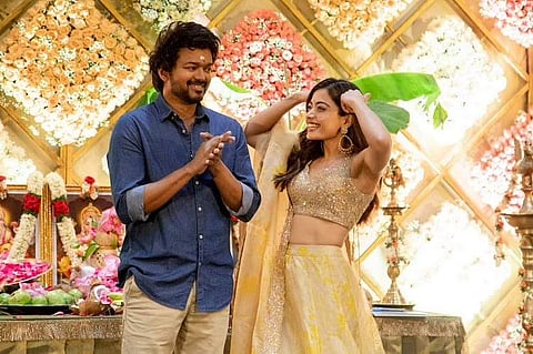 Vijay and Rashmika Mandana