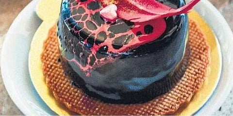 pastry kitchen of Grand Hyatt Kochi