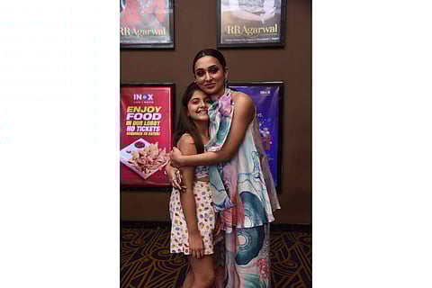 Mimi and Anyanna were all cuddly